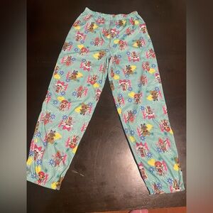 Colorful LOL Cartoon Print Pajama Pants